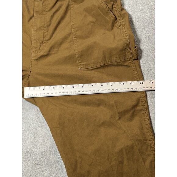 Lee Work wear Jeans Mens W36 L32 Carpenter Pants Brown Relaxed Straight Leg - Picture 9 of 16